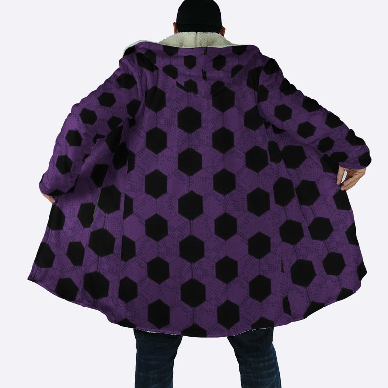 Upper Rank One Demon Hooded Cloak Coat
