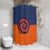 Uzumaki Clan Emblem Brushed Shower Curtains