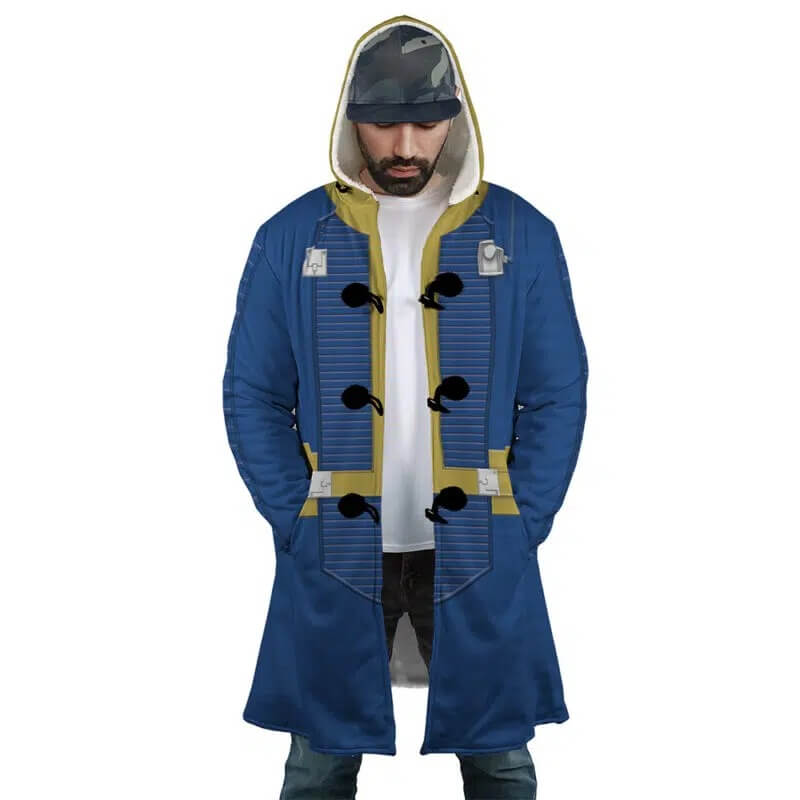 Vault Dweller Fallout Hooded Dream Cloak Coat