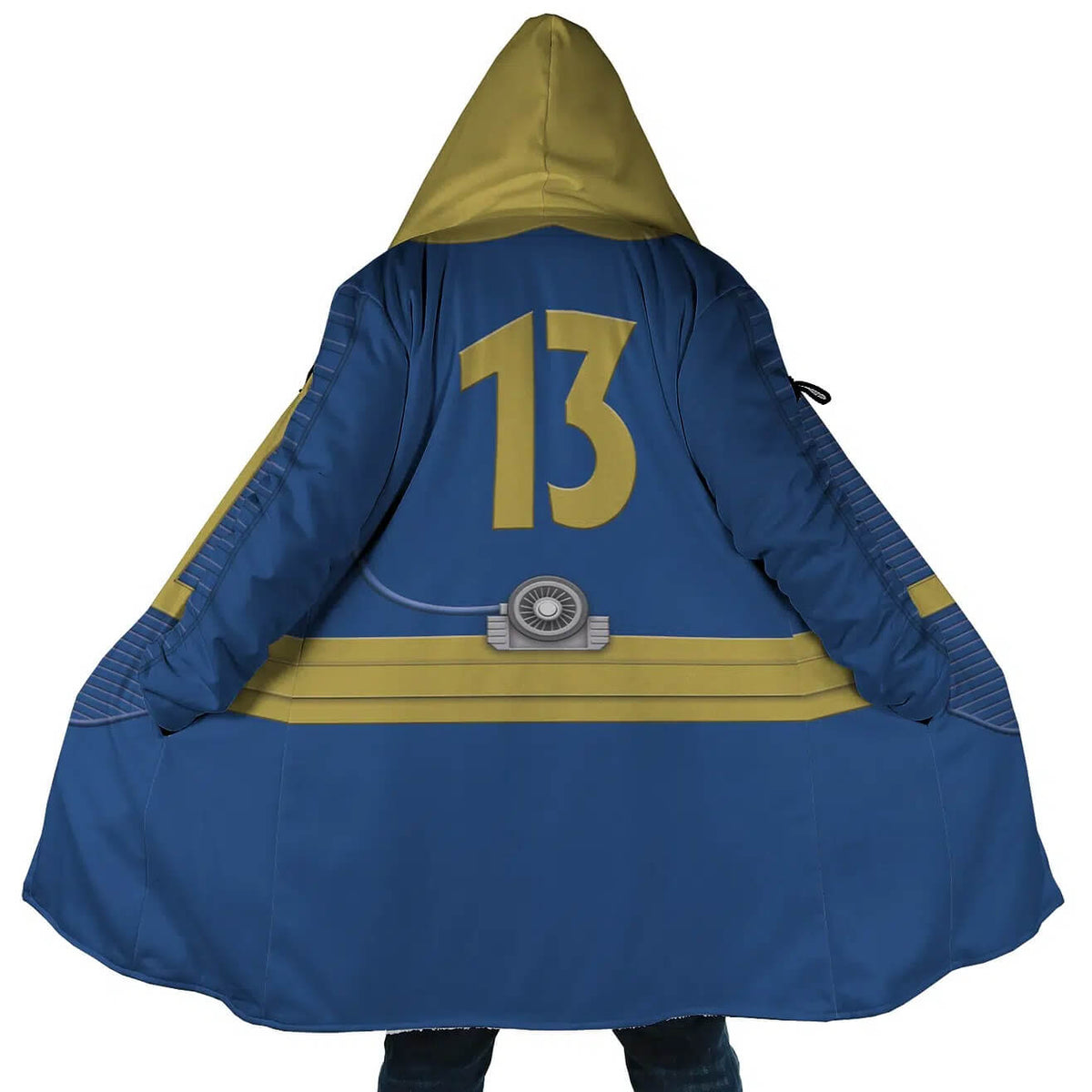 Vault Dweller Fallout Hooded Dream Cloak Coat