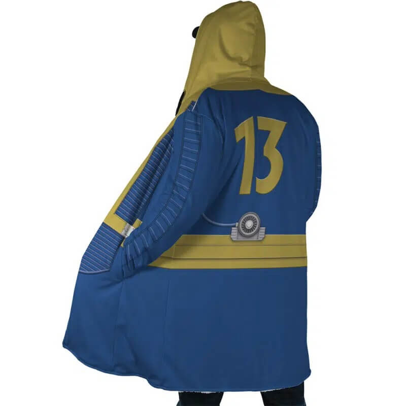 Vault Dweller Fallout Hooded Dream Cloak Coat