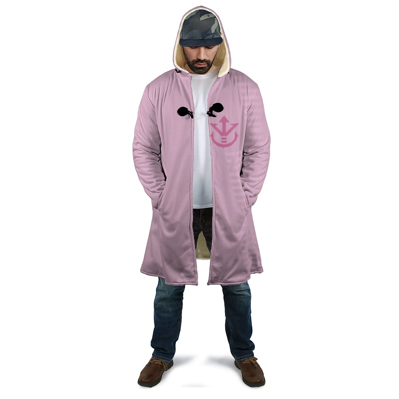 Vegeta BadMan Pink Hooded Cloak