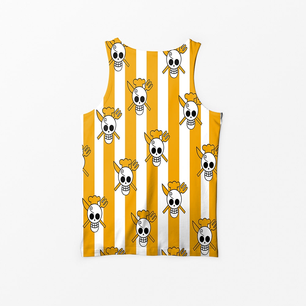 Vinsmoke Sanji Classic OP Pattern Tank Top