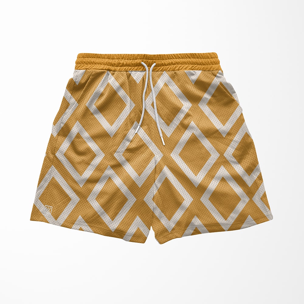 Wano Arc Nami OP Pattern Mesh shorts