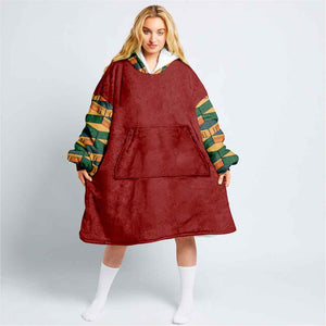 Water Pillar Oversized Fleece Oodie Blanket Hoodie