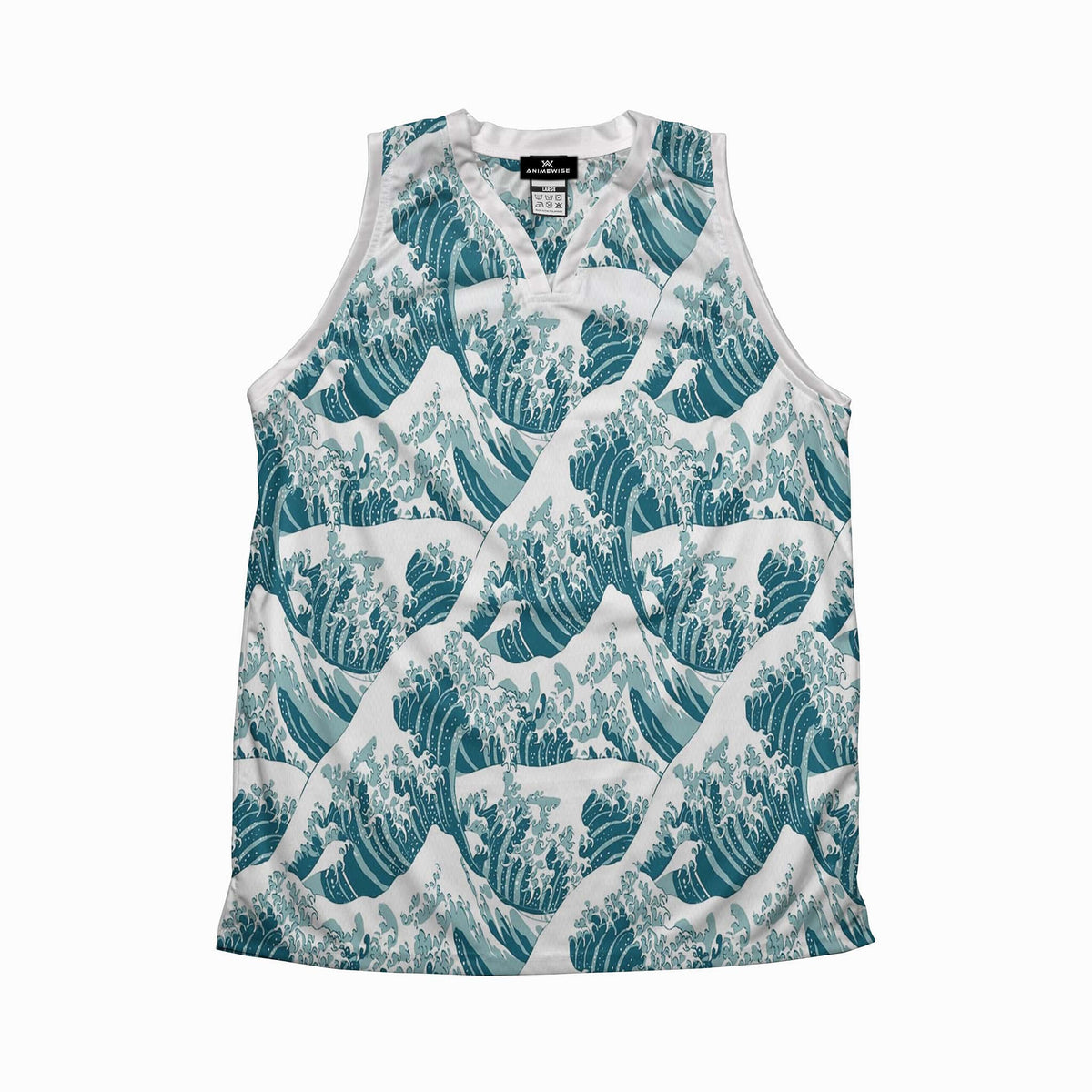 Waves of Kagava Jersey Tank Top