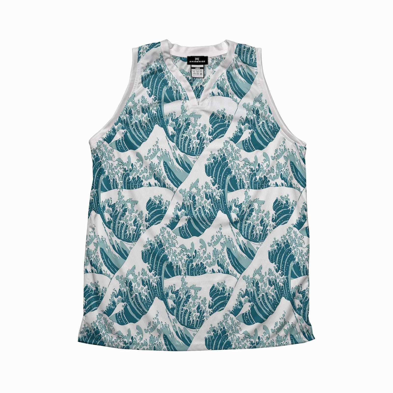Waves of Kagava Jersey Tank Top