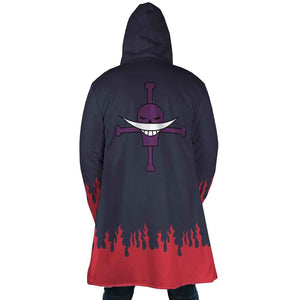 Whitebeard Ace Hooded Cloak Coat