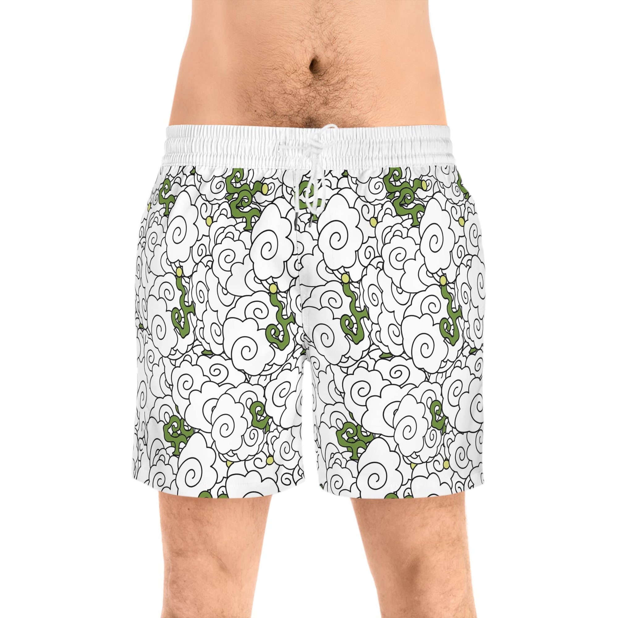 White Chase Moku Moku no Mi Smoker Shorts