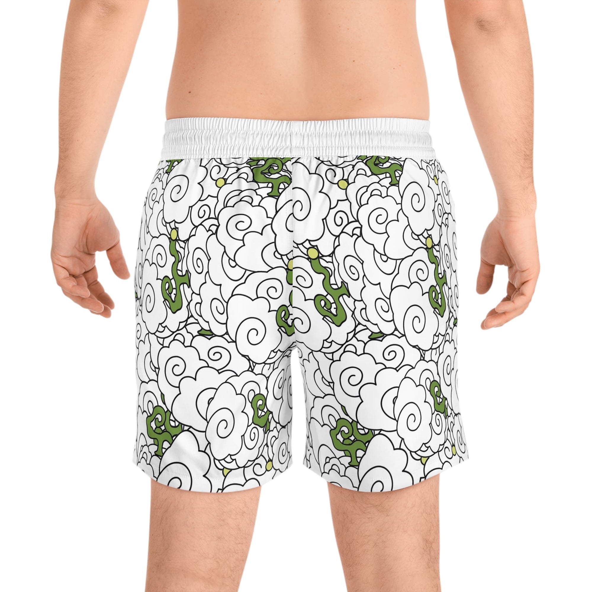 White Chase Moku Moku no Mi Smoker Shorts