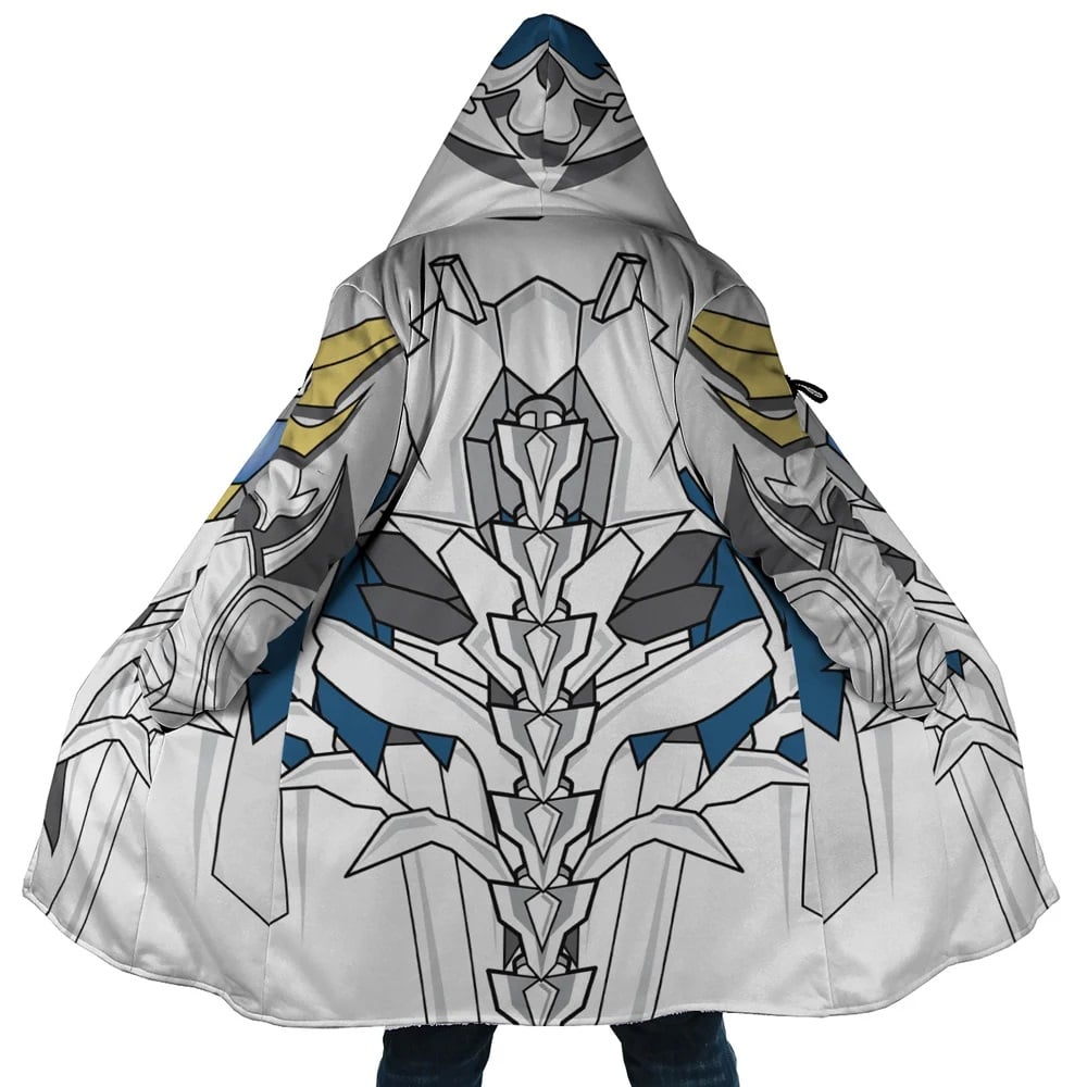 DxD White Dragon Emperors Hooded Cloak Coat