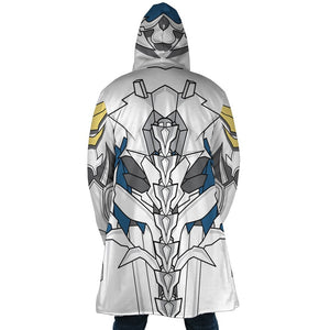 DxD White Dragon Emperors Armor Mecha Hooded Cloak Coat