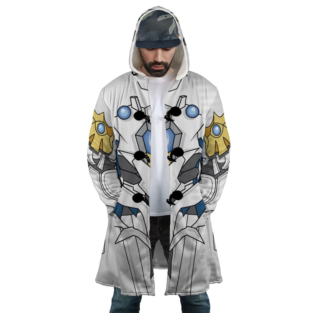 DxD White Dragon Emperors Hooded Cloak Coat