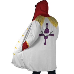 Whitebeard Hooded Cloak Coat