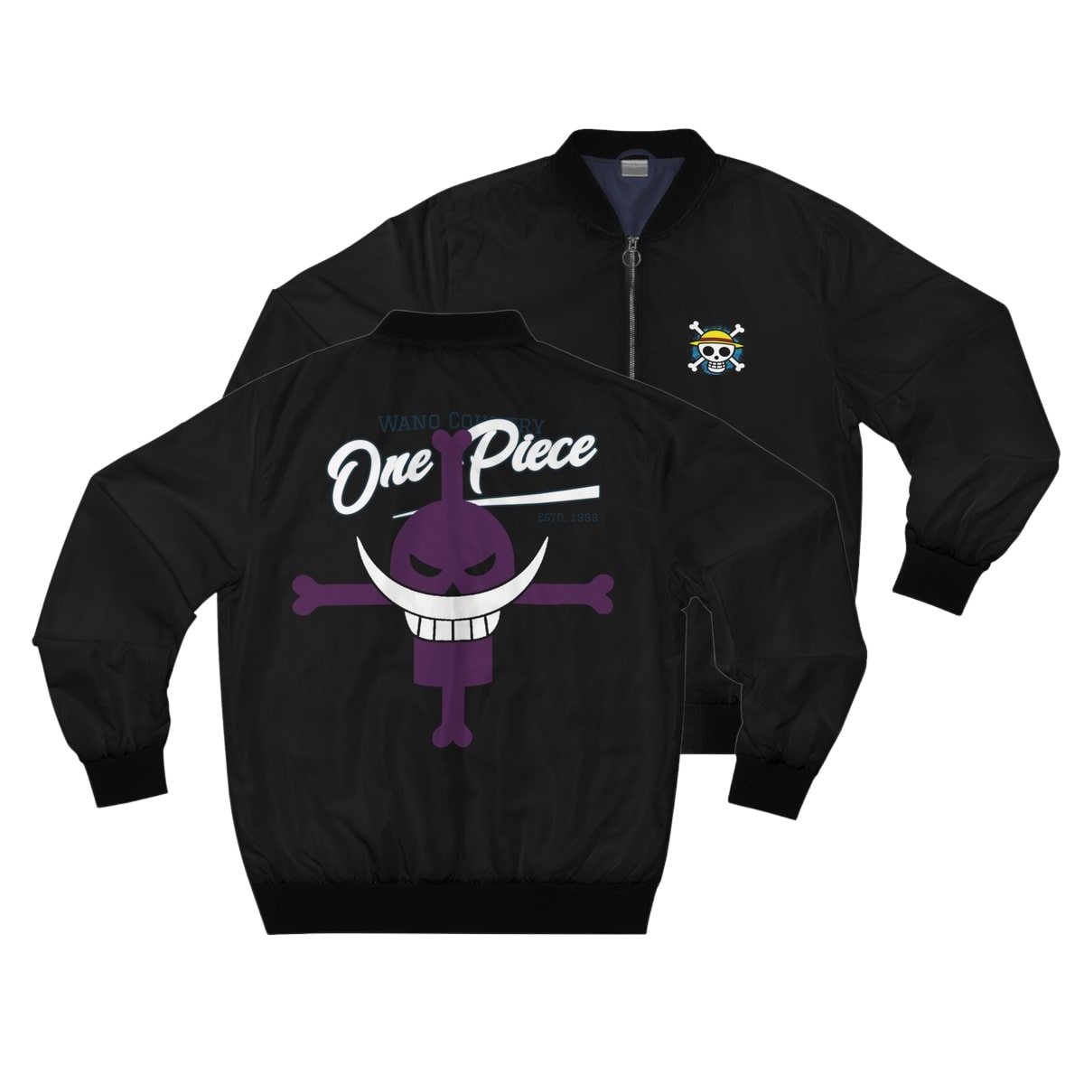 White Beard Bomber Jacket