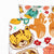 Wild Cute Kittens Pattern Comforter Set Bedding