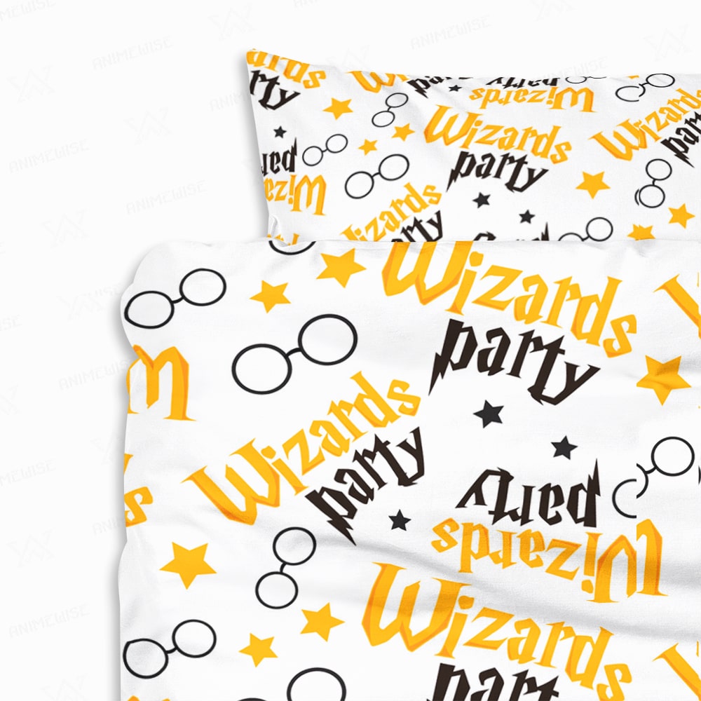 Wizard Party Magic Blend Comforter Set Bedding