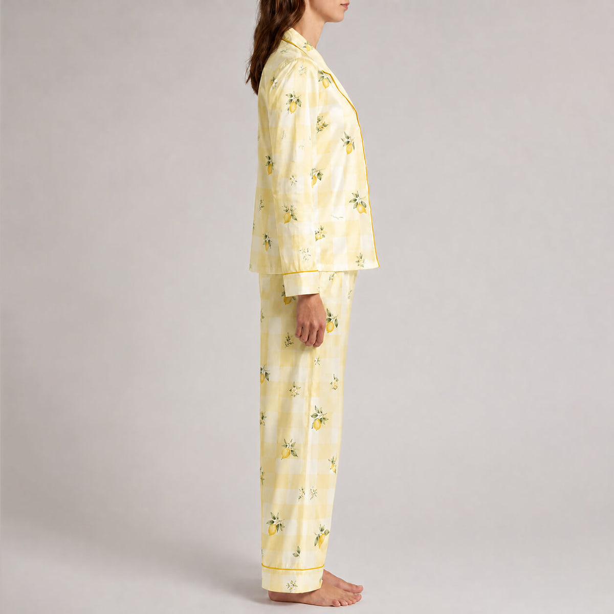Women's Lemon Grove Satin Pajama Set