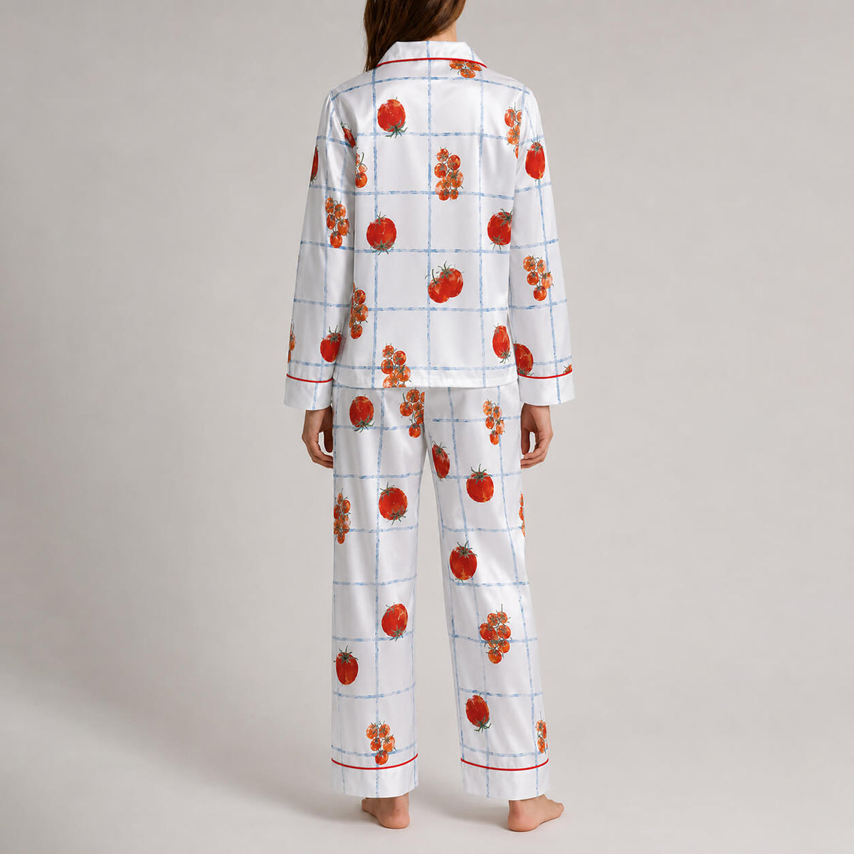 Women's Sweet Orchard Satin Pajama Set