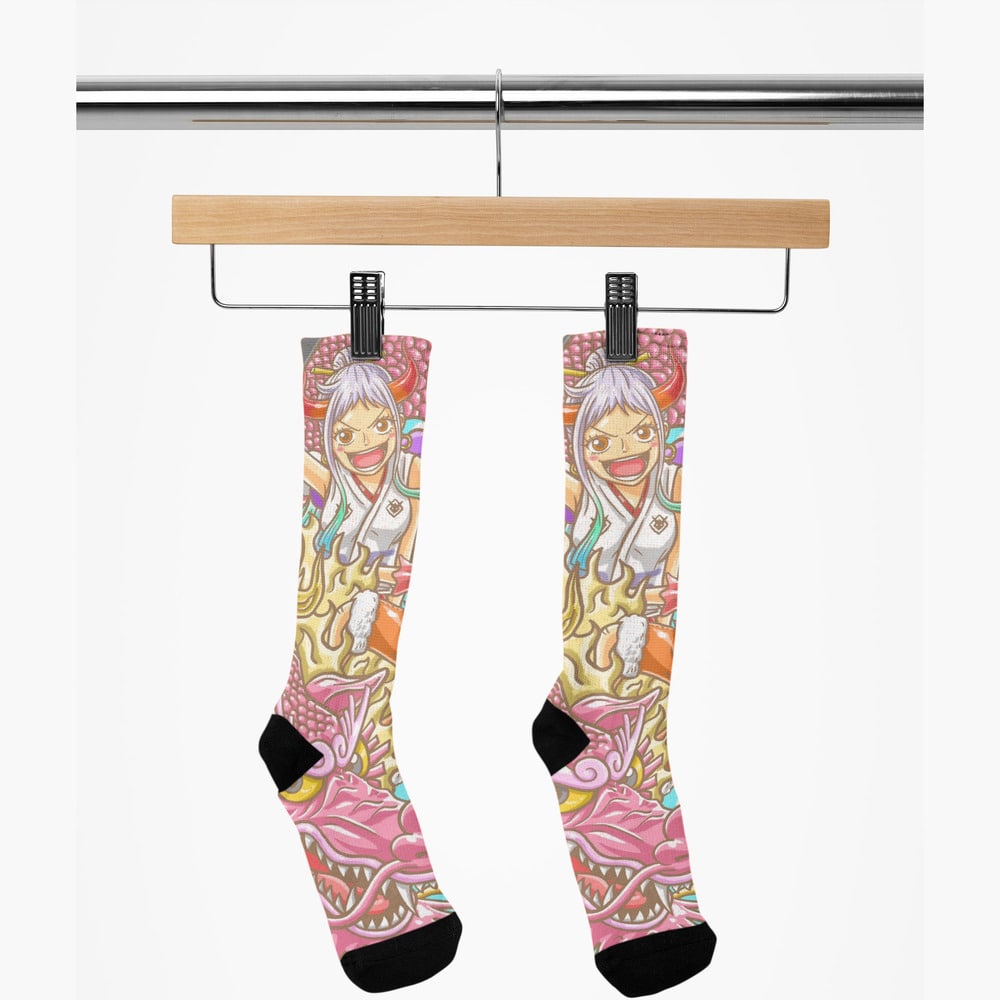 Yamato Luffy Wano OP Socks