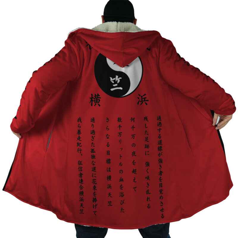 Yokohama Revengers Hooded Cloak Coat