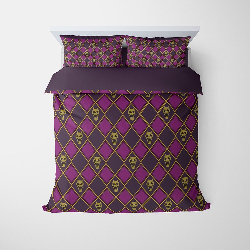 Killer Queen Diamond Pattern Comforter Set Bedding