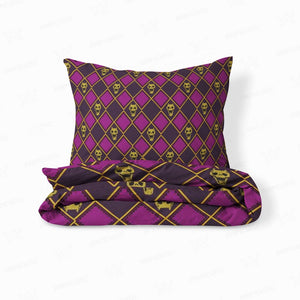 Killer Queen Diamond Pattern Comforter Set Bedding