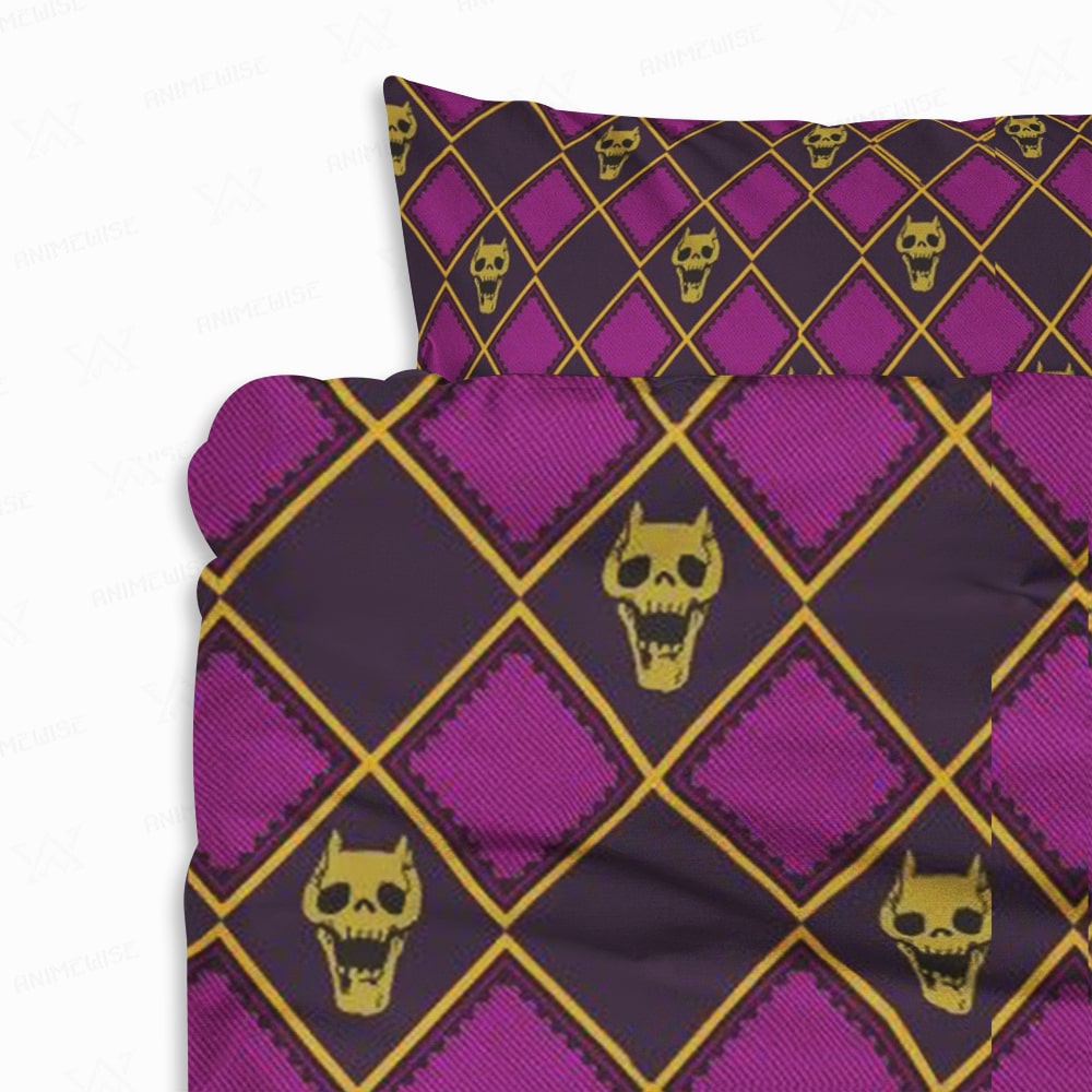 Kira JJBA Pattern JoJo Duvet Cover Set Bedding