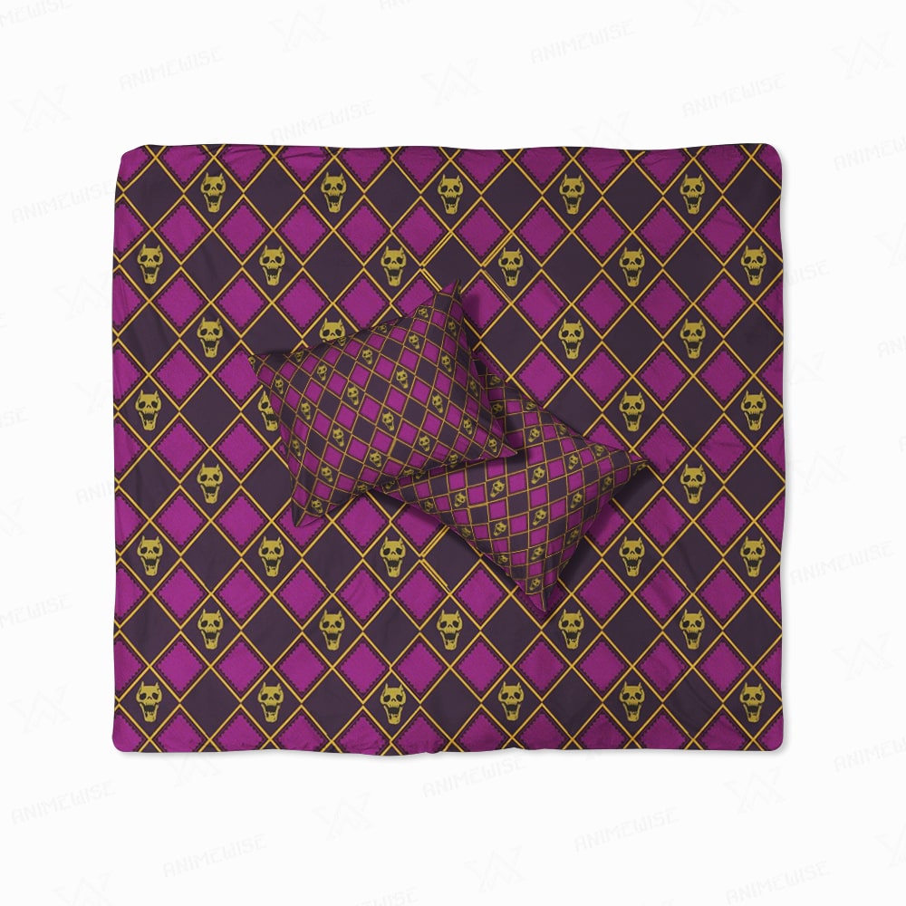 Kira JJBA Pattern JoJo Duvet Cover Set Bedding