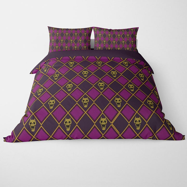 Kira JJBA Pattern JoJo Duvet Cover Set Bedding