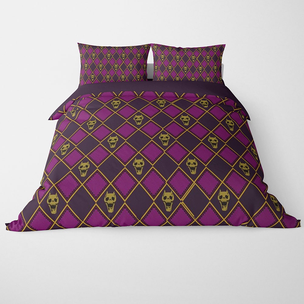 Killer Queen Diamond Pattern Duvet Cover Set Bedding