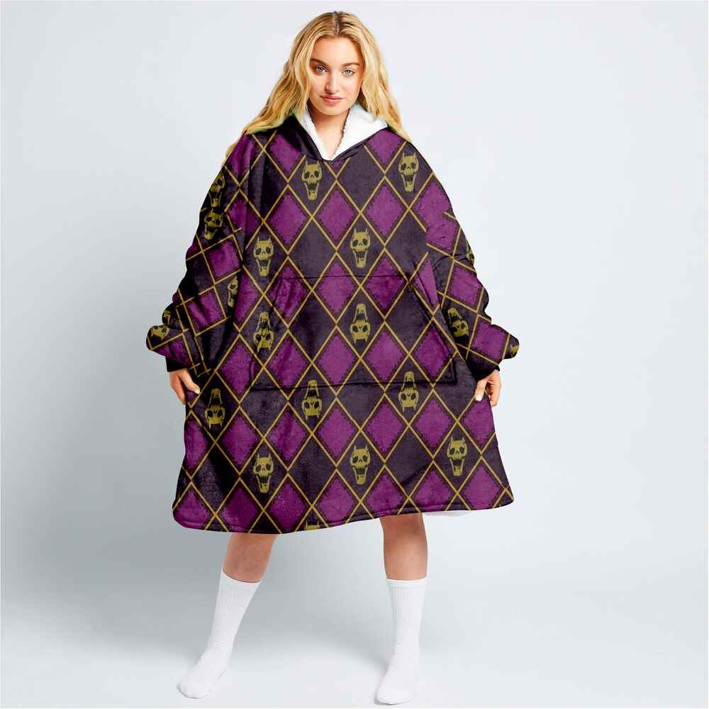 Yoshi Kira JJBA Oodie Blanket Hoodie