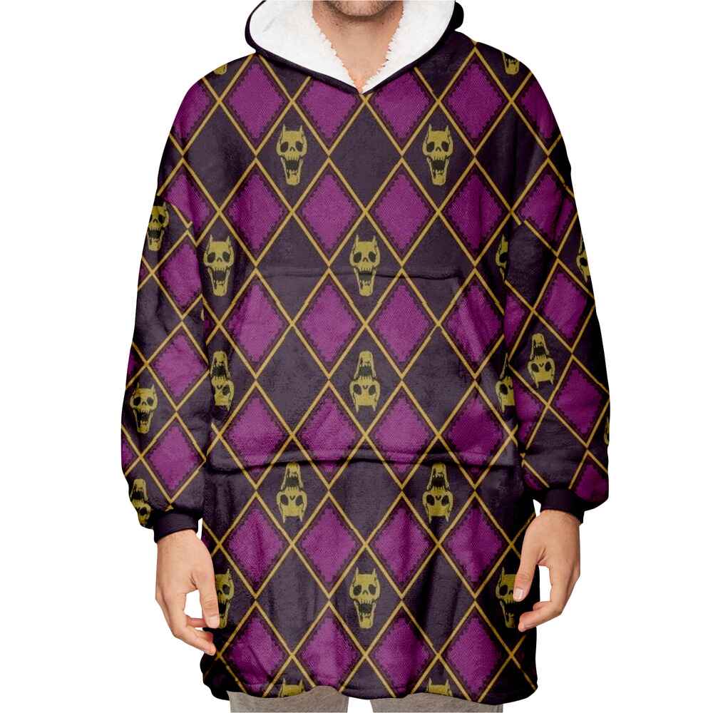 Yoshi Kira JJBA Oodie Blanket Hoodie