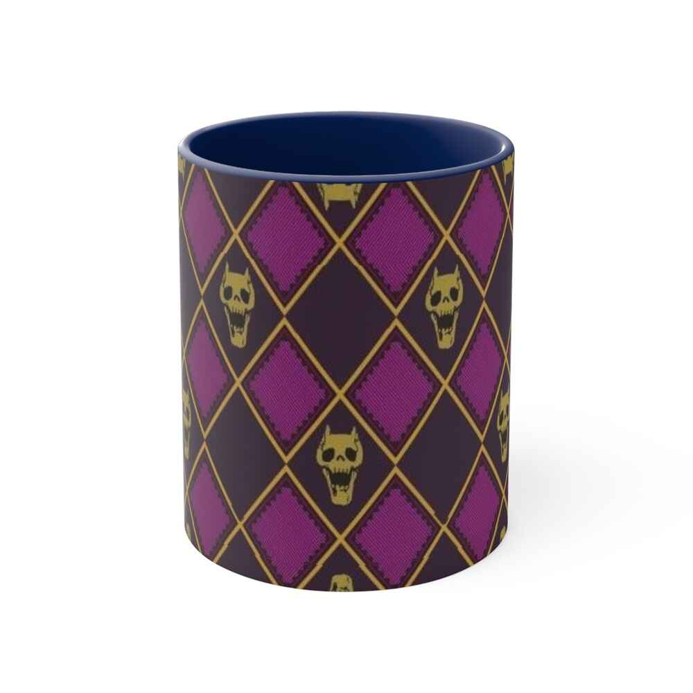 Killer Queen Diamond Pattern Accent Coffee Mug