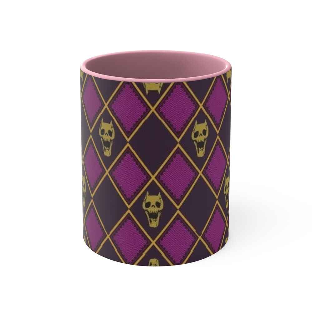 Killer Queen Diamond Pattern Accent Coffee Mug