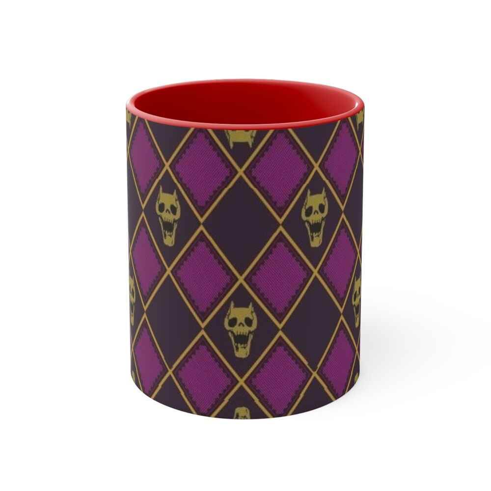 Killer Queen Diamond Pattern Accent Coffee Mug