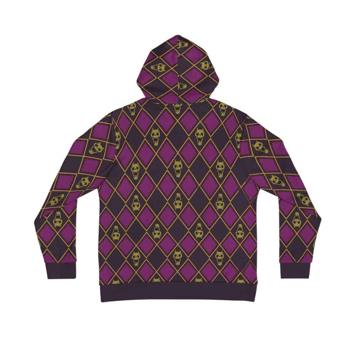 Kira JJBA Skeletons Emblem Pullover Hoodie