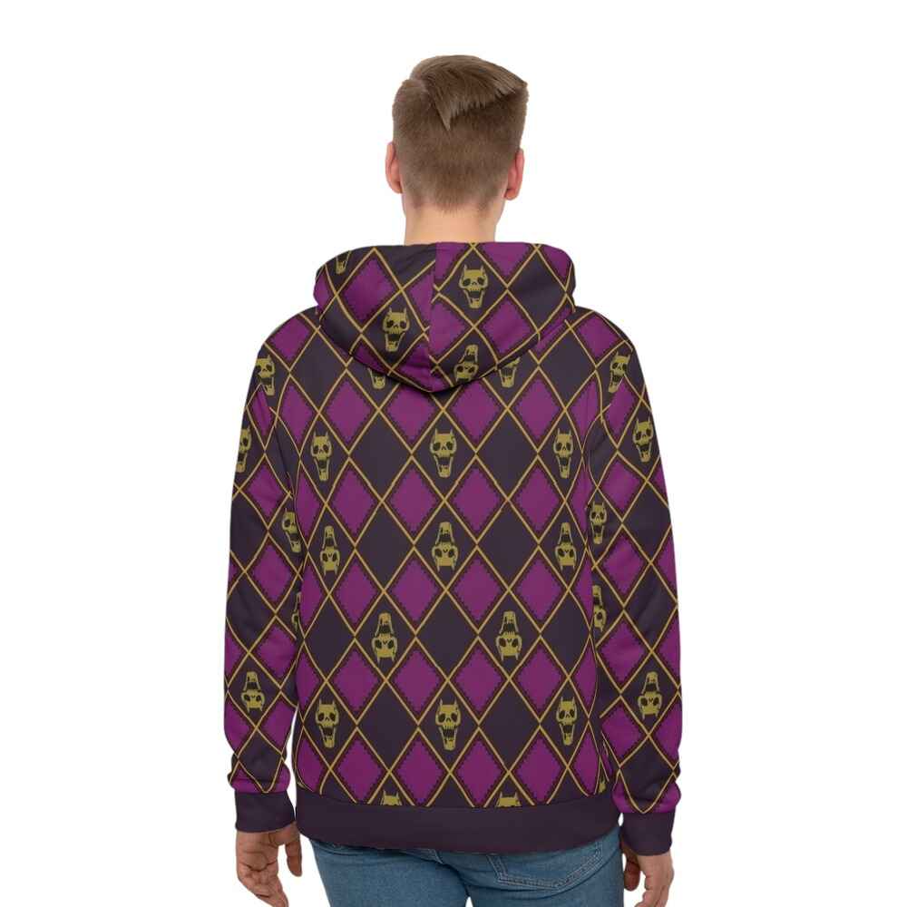 JoJo Killer Queen Diamond Pattern Pullover Hoodie