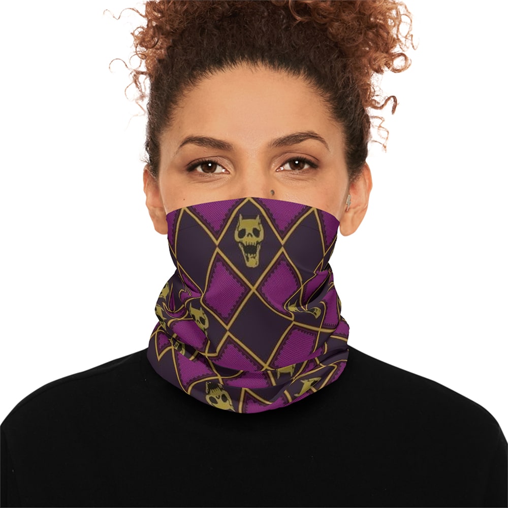 Killer Queen Diamond Pattern Neck Gaiter