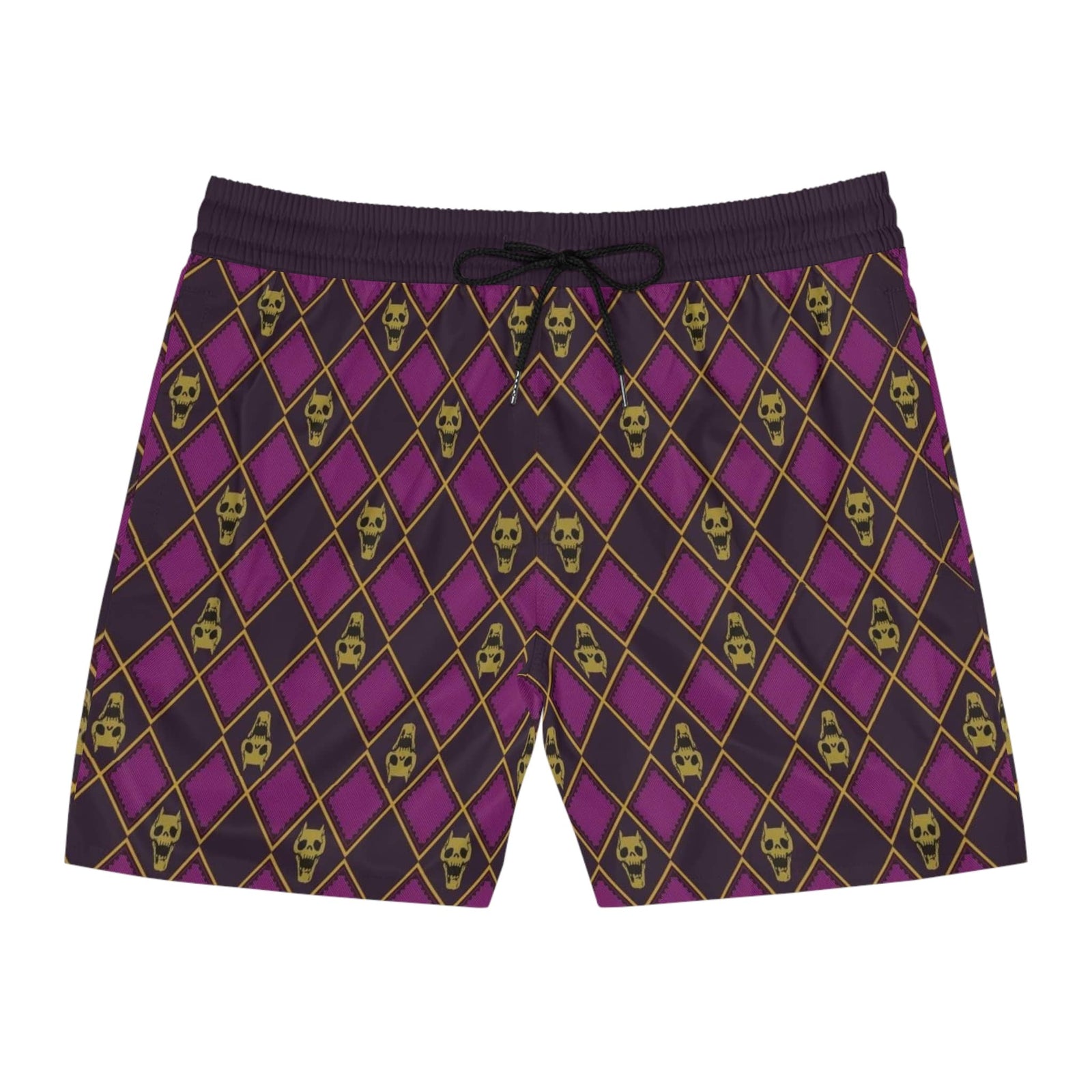 Yoshikage Kill-A Skull JJBA Swim Shorts