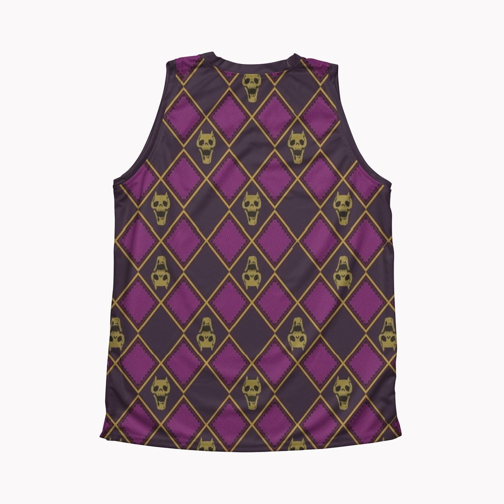 Killer Queen Diamond Pattern Basketball Jersey