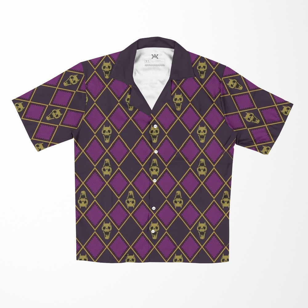 Killer Queen JoJo Button up Hawaiian Shirt