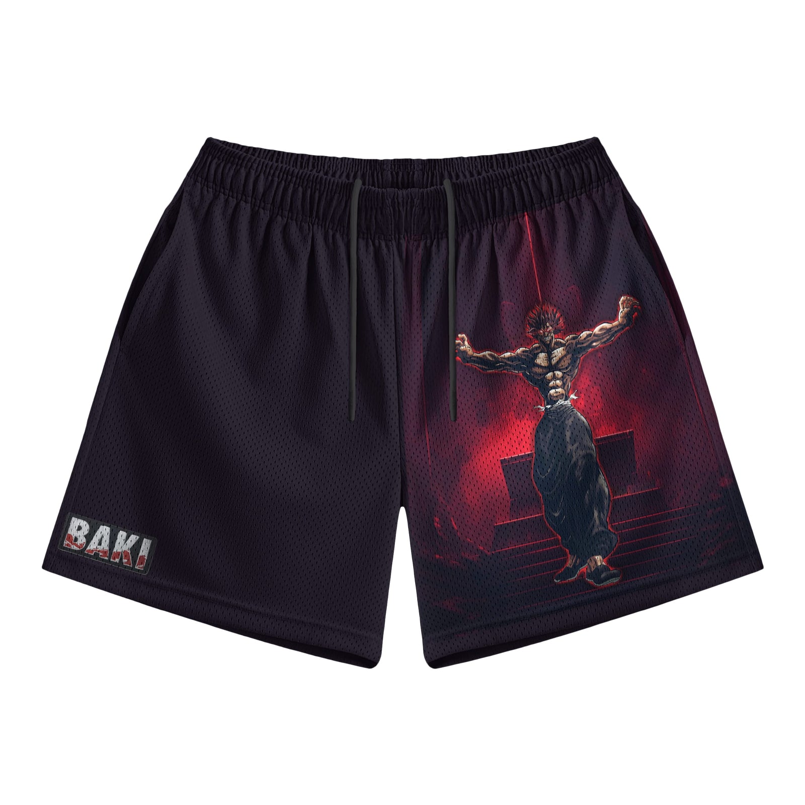 Yujiro Hanma Mesh shorts