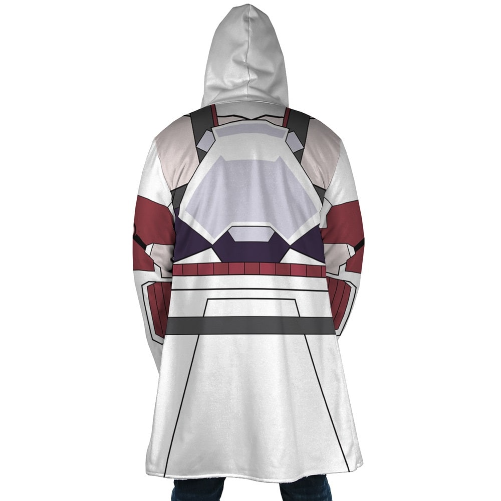 Yuki SAO Fleece Hooded Cloak Coat