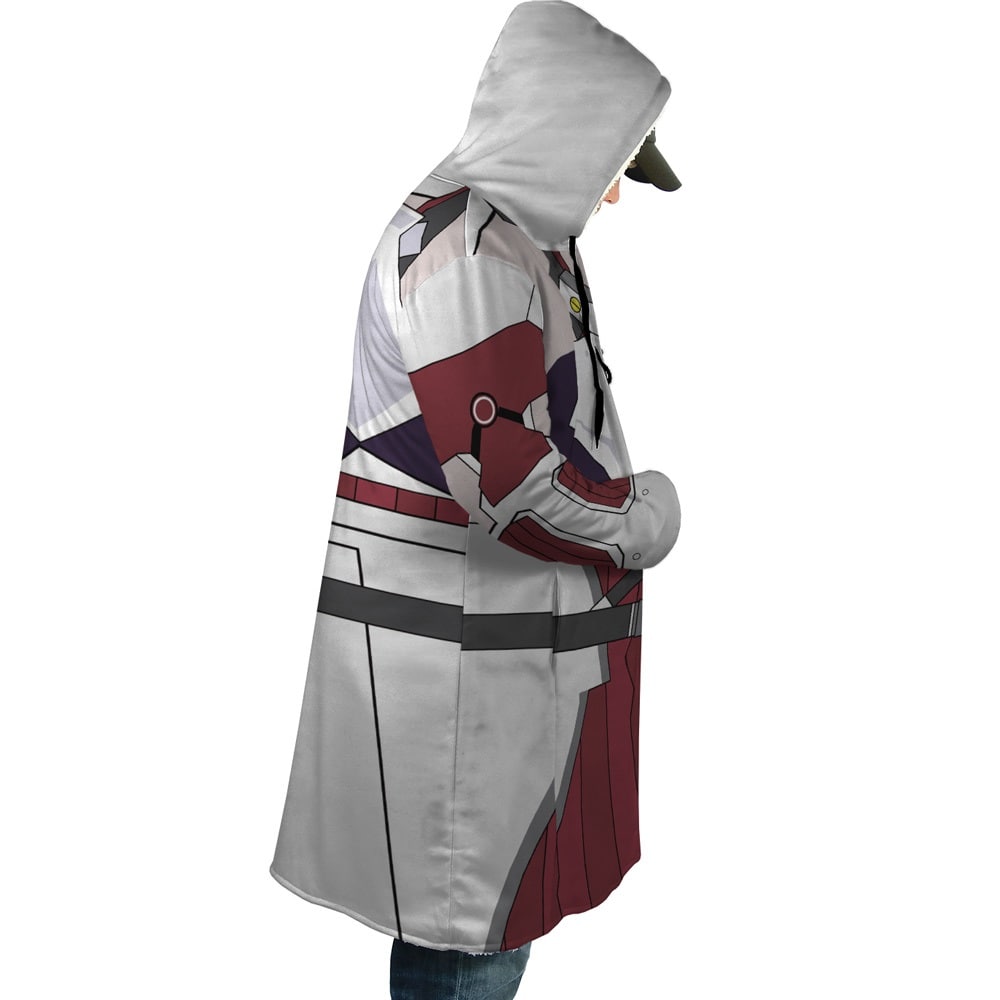 Yuki SAO Fleece Hooded Cloak Coat