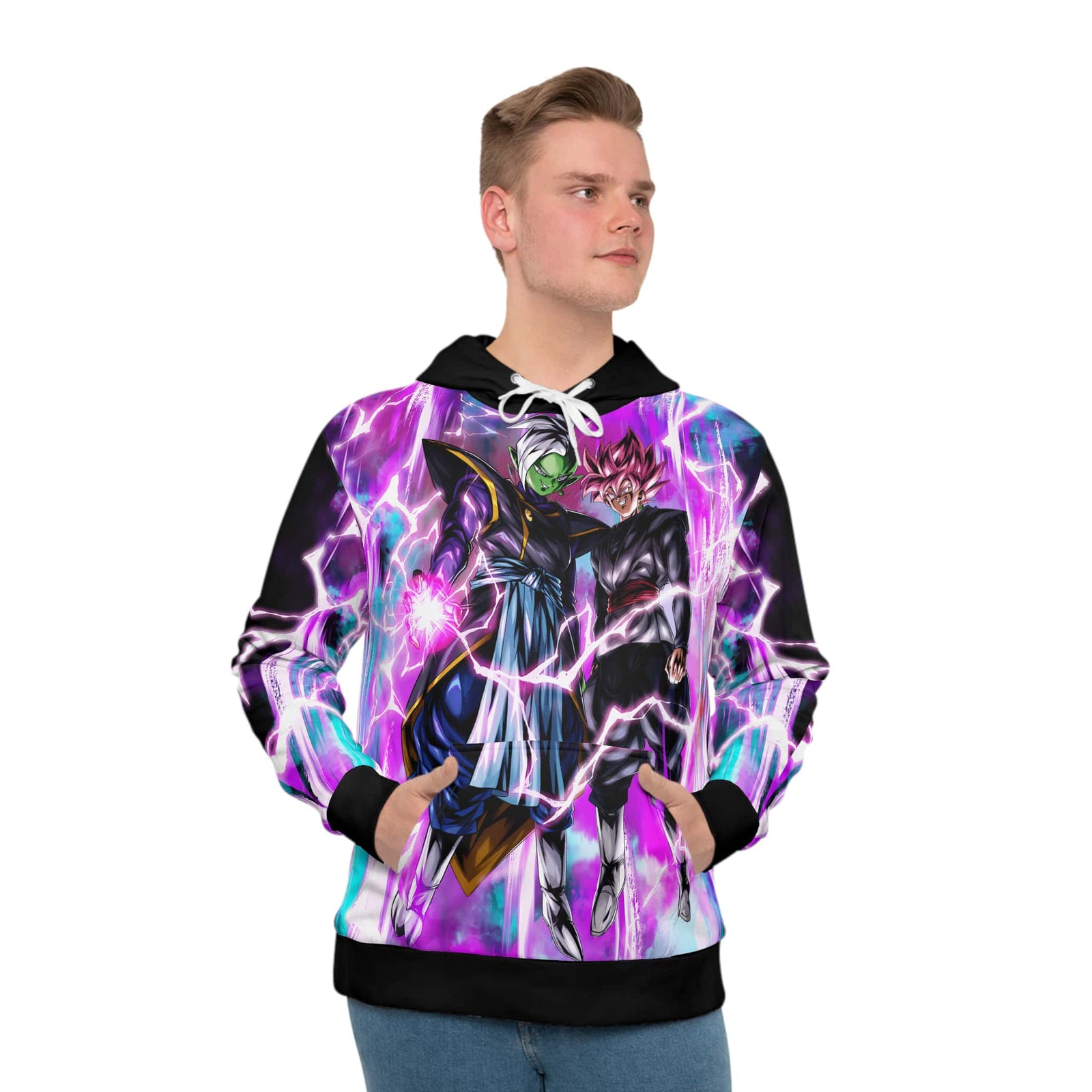 Zamasu Goku DBS Pullover Hoodie