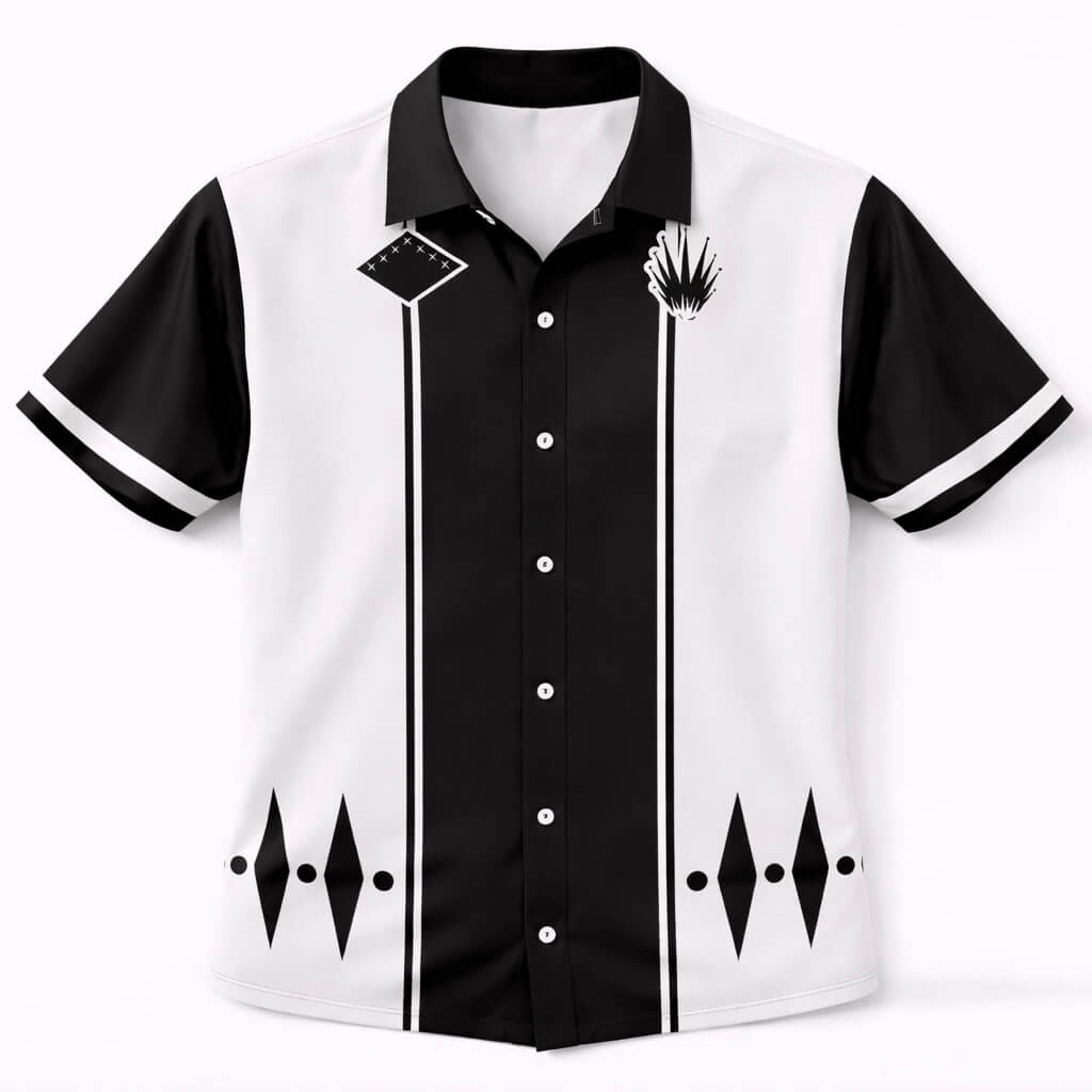 B-Kenpachi Button Up Hawaiian Shirt