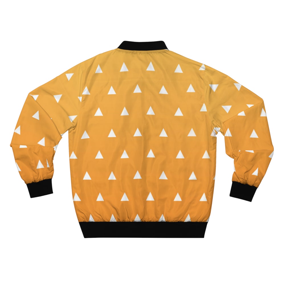 DS Thunder Breath Pattern Bomber Jacket