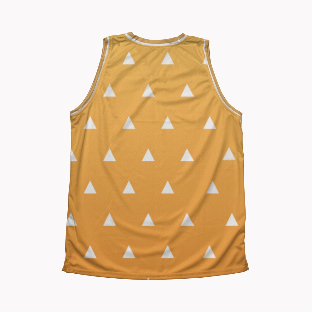 Thunder Breath Demon Slaying Corps Basketball Jersey