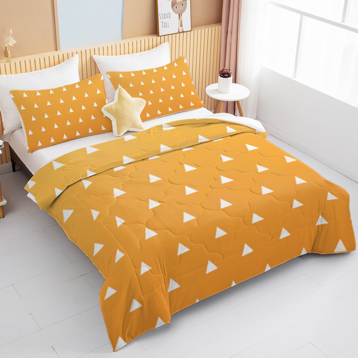 Thunder Breath Pattern Comforter Set Bedding